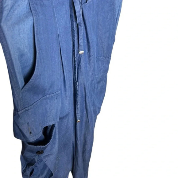 L.A.M.B. 🇨🇦 Gwen Stephanie Tencel jumpsuit ,eight pockets!designer,runaway,EC - Picture 8 of 14